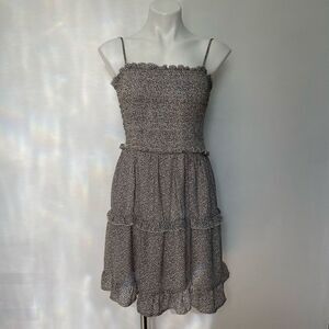 Jessica Simpson smocked Ruffle dress country western